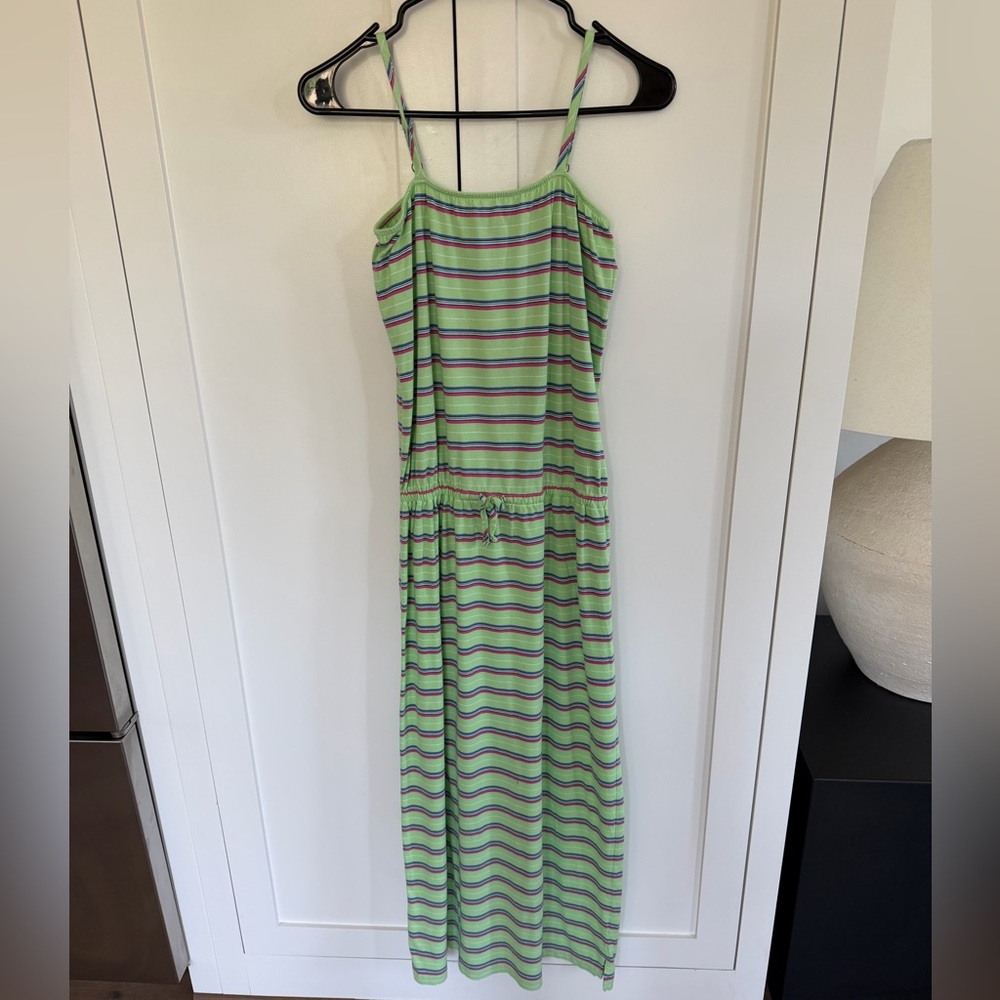 Ralph Lauren Girls Striped maxi dress size 12-14